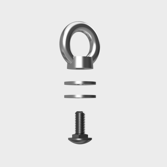 Tie Down Eye-Nut M8 with bolt kit Set of 10