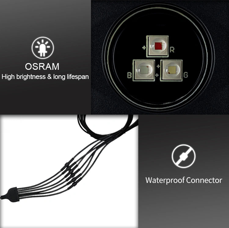 Flex RGB Rock light kit ( x6 ) - image 4