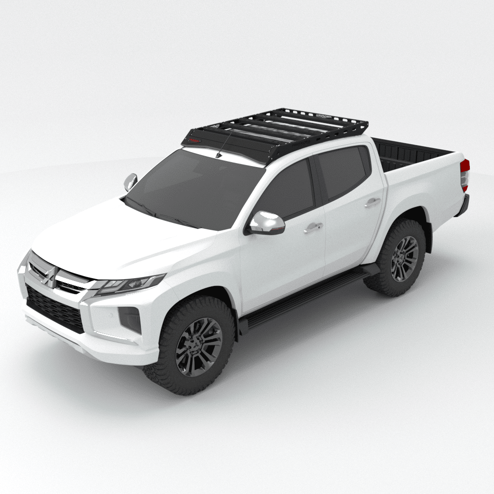 Triton L200 Gen 5 DC Roof Rack detail