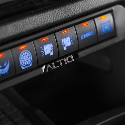 ALTIQ Controlgrid 6 switch panel - installed
