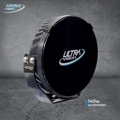Ultra Vision Nitro 140 Maxx 9" Black Lens Cover - image 2