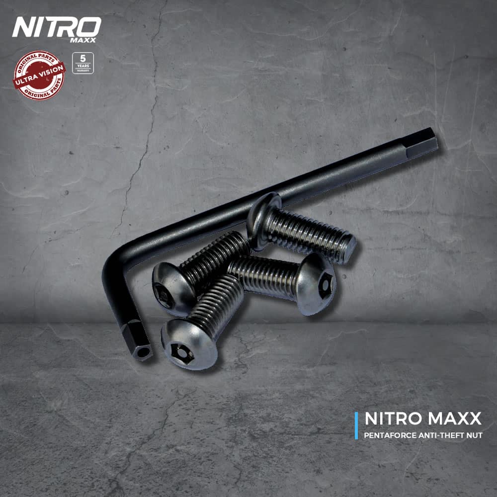 Pentaforce Side Screws Security Kit to Suit Nitro 140W - image 2