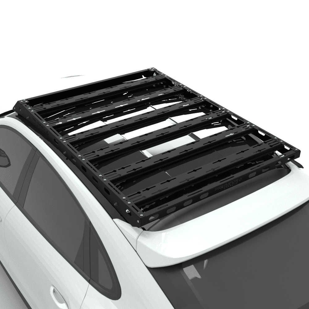 Porsche Cayenne No Rails Roof Rack detail