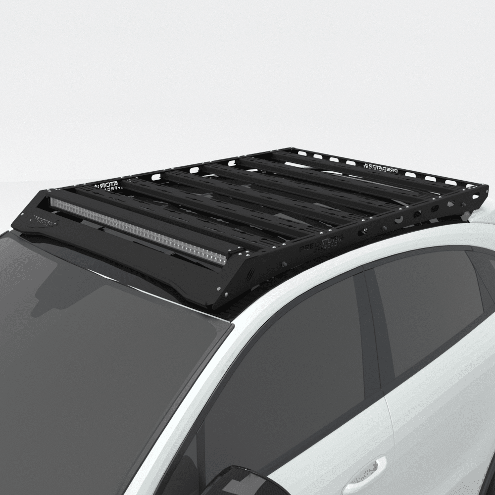 Porsche Cayenne No Rails Roof Rack fitted