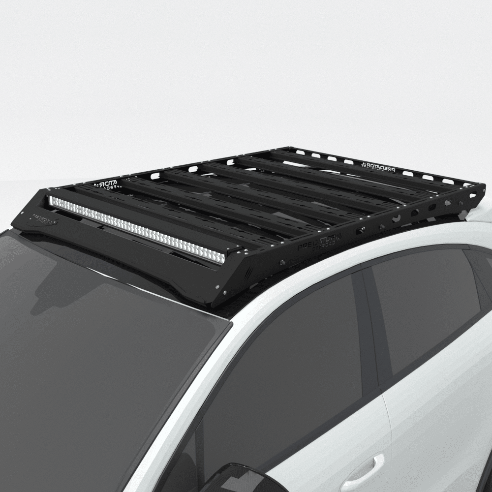 Porsche Cayenne No Rails Roof Rack detail
