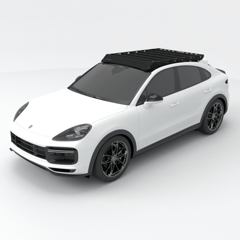 Porsche Cayenne No Rails Roof Rack detail