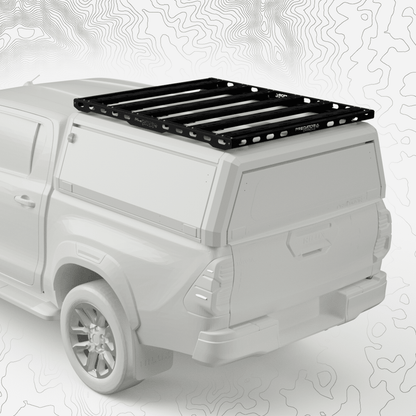Canopy Rack RLD Design Canopy Double Cab fitted detail