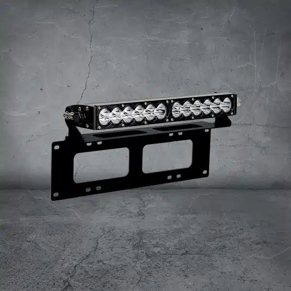 Raptor 60 Number Plate Kit mounted