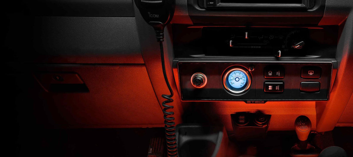 STEDI Centre Switch Panel for 70 Series Landcruiser fitted