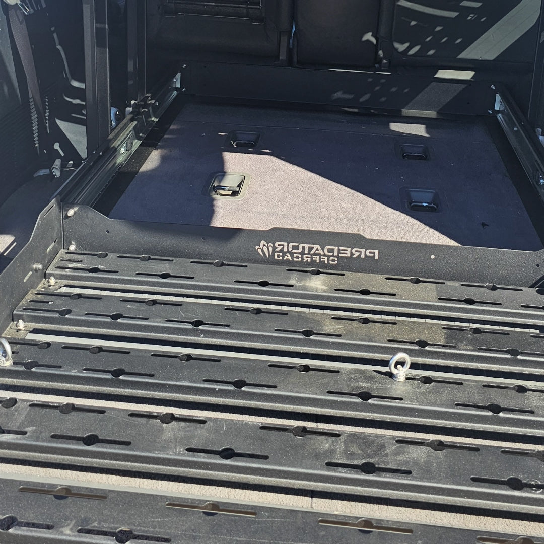 Toyota Land Cruiser 200 Series Boot Slide detail