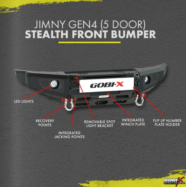 Gobi X Front Bumper Suzuki Jimny Gen 4