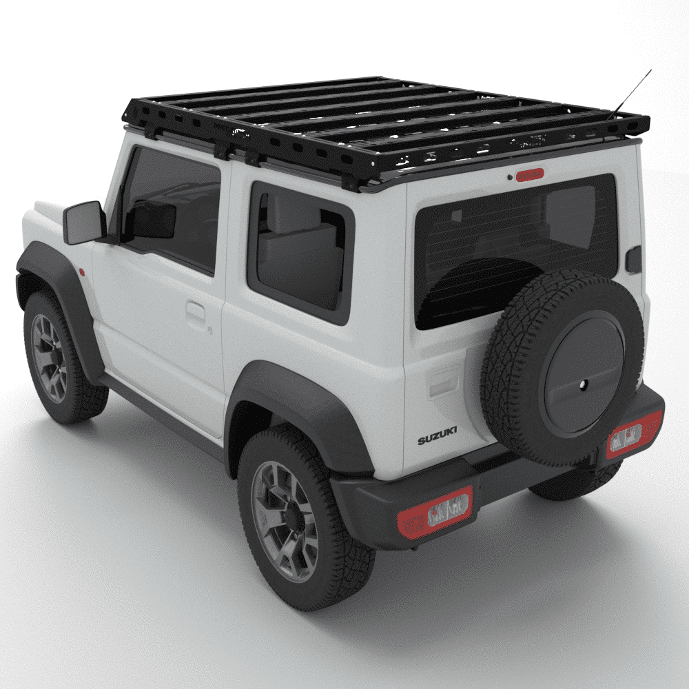 Jimny Gen 4 3 Door Roof Rack fitted