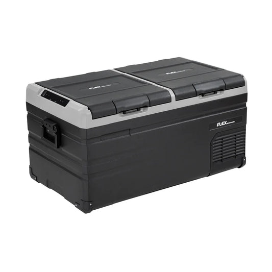Flex TW95 Dual-Zone Camping Fridge-Freezer (12/24V + AC, Bluetooth App Control)
