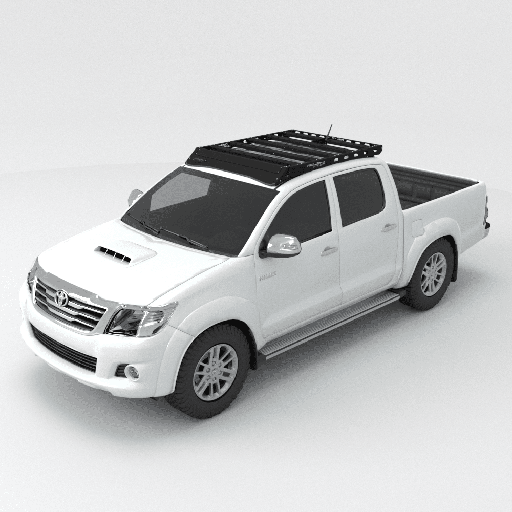 Hilux D4D DC Roof Rack detail