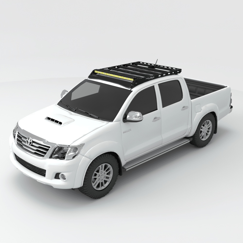 Hilux D4D DC Roof Rack detail