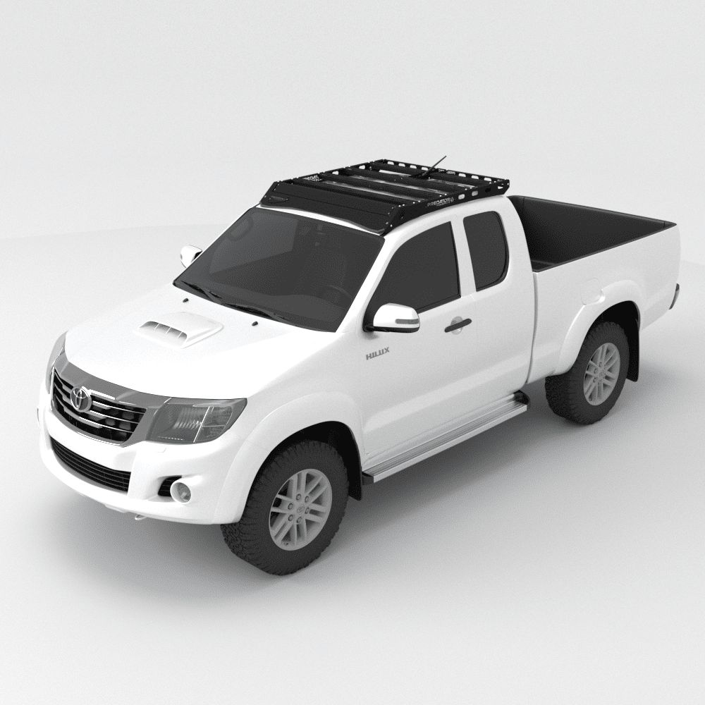 Toyota Hilux D4D EC Roof Rack detail