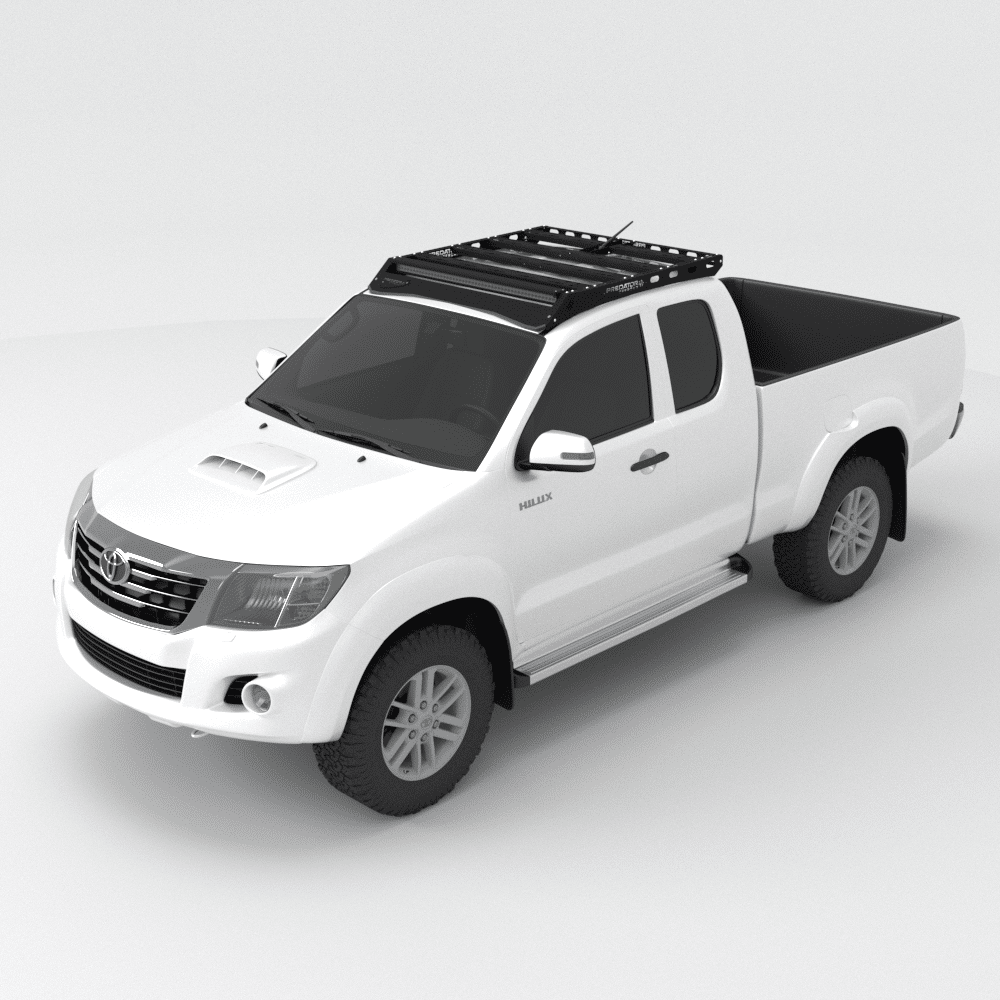Toyota Hilux D4D EC Roof Rack detail