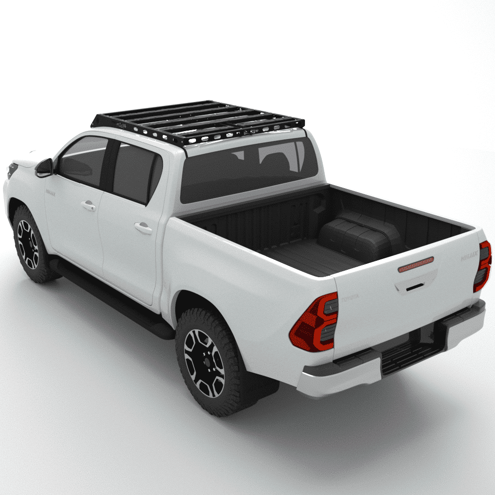 Toyota Hilux GD6 DC Roof Rack fitted