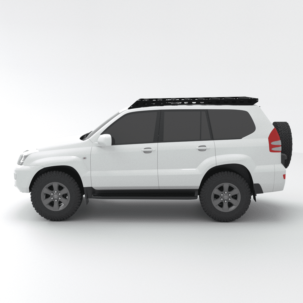 Toyota Prado 120 Roof Rack detail