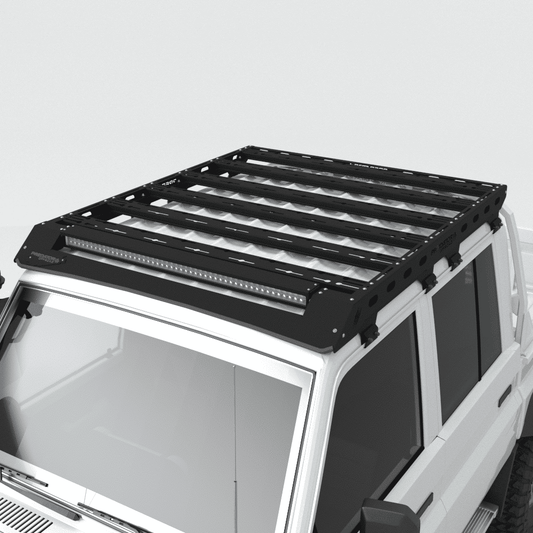 Land Cruiser 79 Series DC Roof Rack fitted