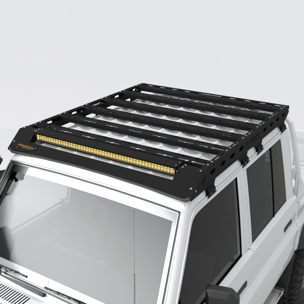 Land Cruiser 79 Series DC Roof Rack detail