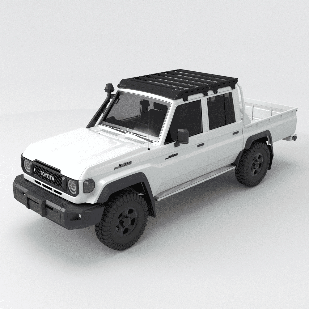 Land Cruiser 79 Series DC Roof Rack detail