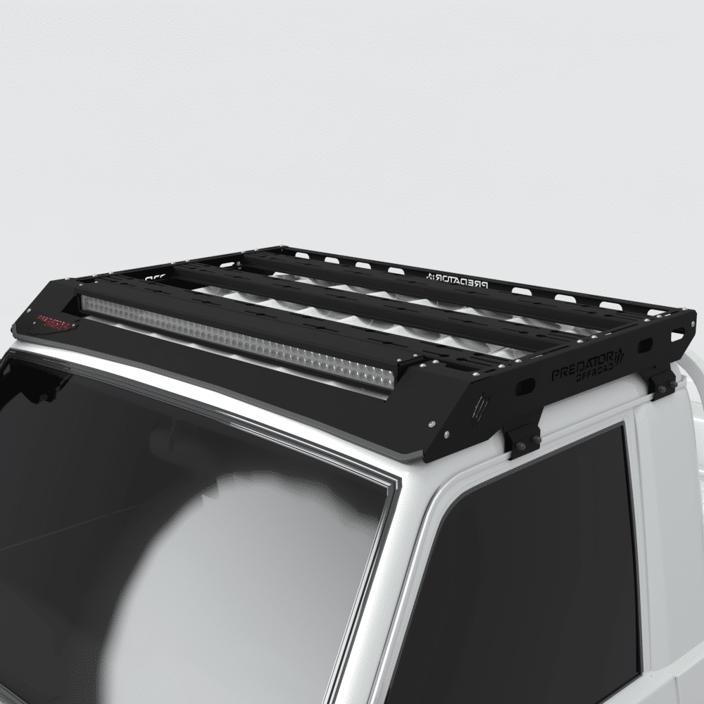 Land Cruiser 79 Series SC Roof Rack fitted