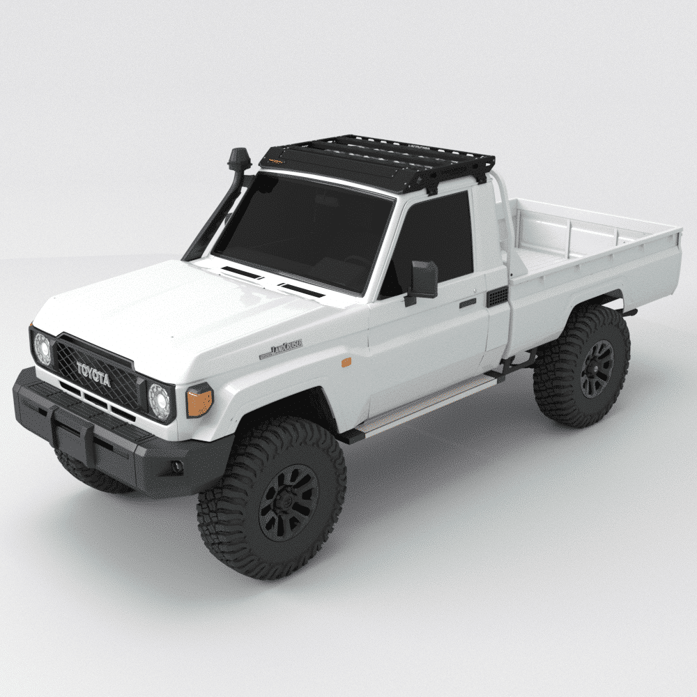 Land Cruiser 79 Series SC Roof Rack detail