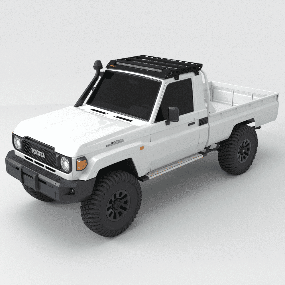 Land Cruiser 79 Series SC Roof Rack detail