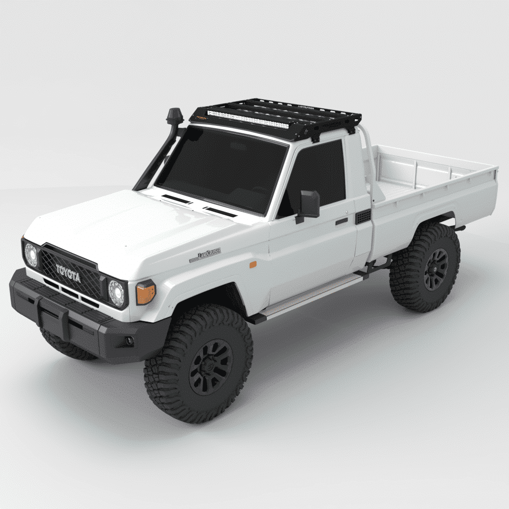 Land Cruiser 79 Series SC Roof Rack detail