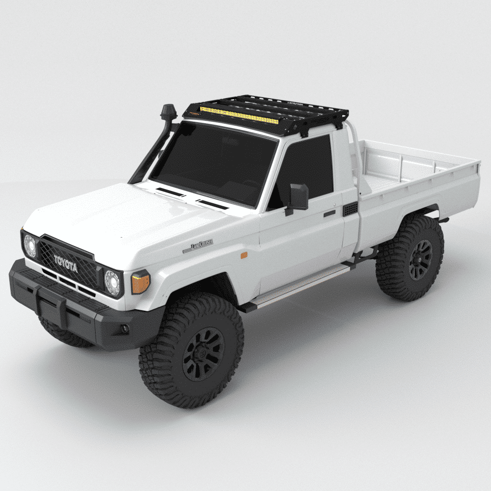 Land Cruiser 79 Series SC Roof Rack detail