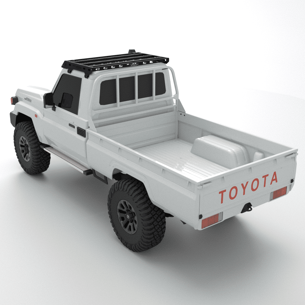 Land Cruiser 79 Series SC Roof Rack detail
