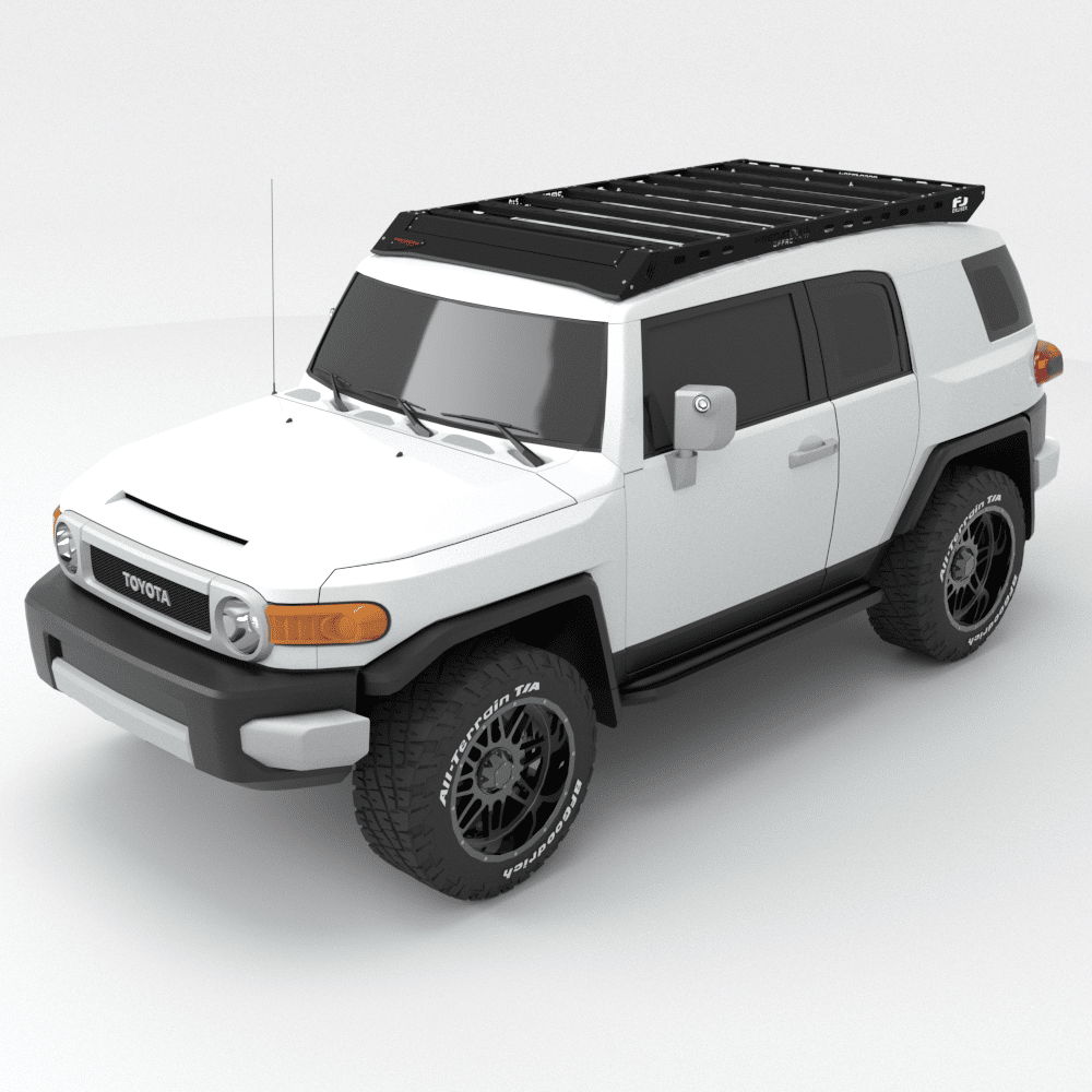 Toyota Land Cruiser FJ Roof Rack detail