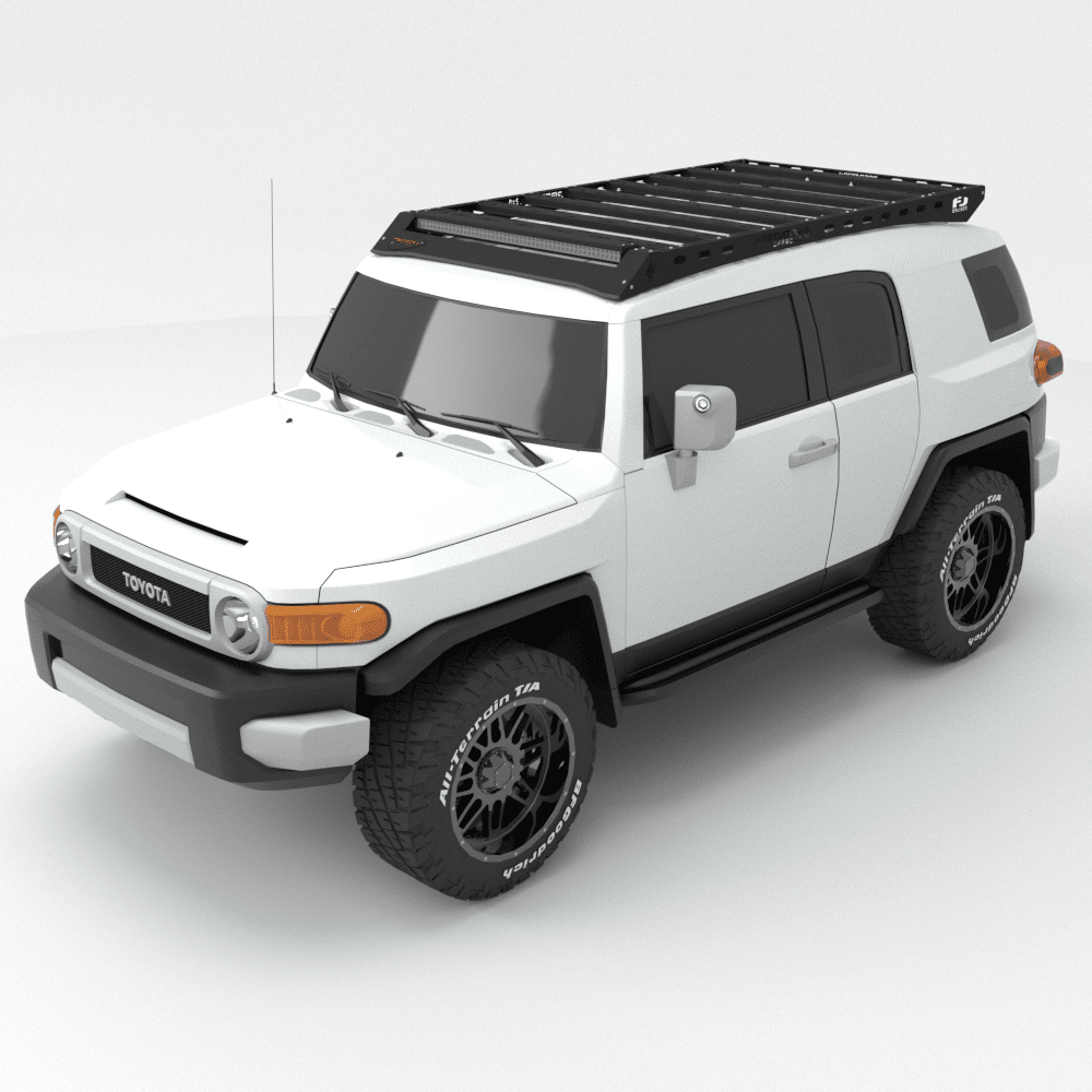 Toyota Land Cruiser FJ Roof Rack detail