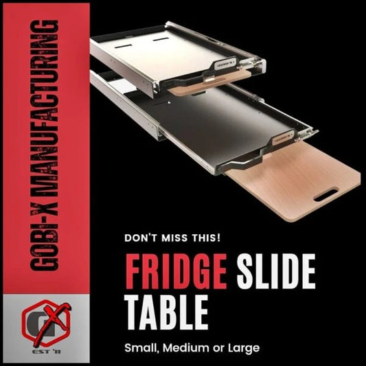 Gobi-X Fridge Slide with Table - Various Sizes - image 2