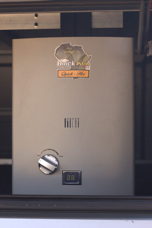 Quick Pitch Quick - Gas Camping Geyser