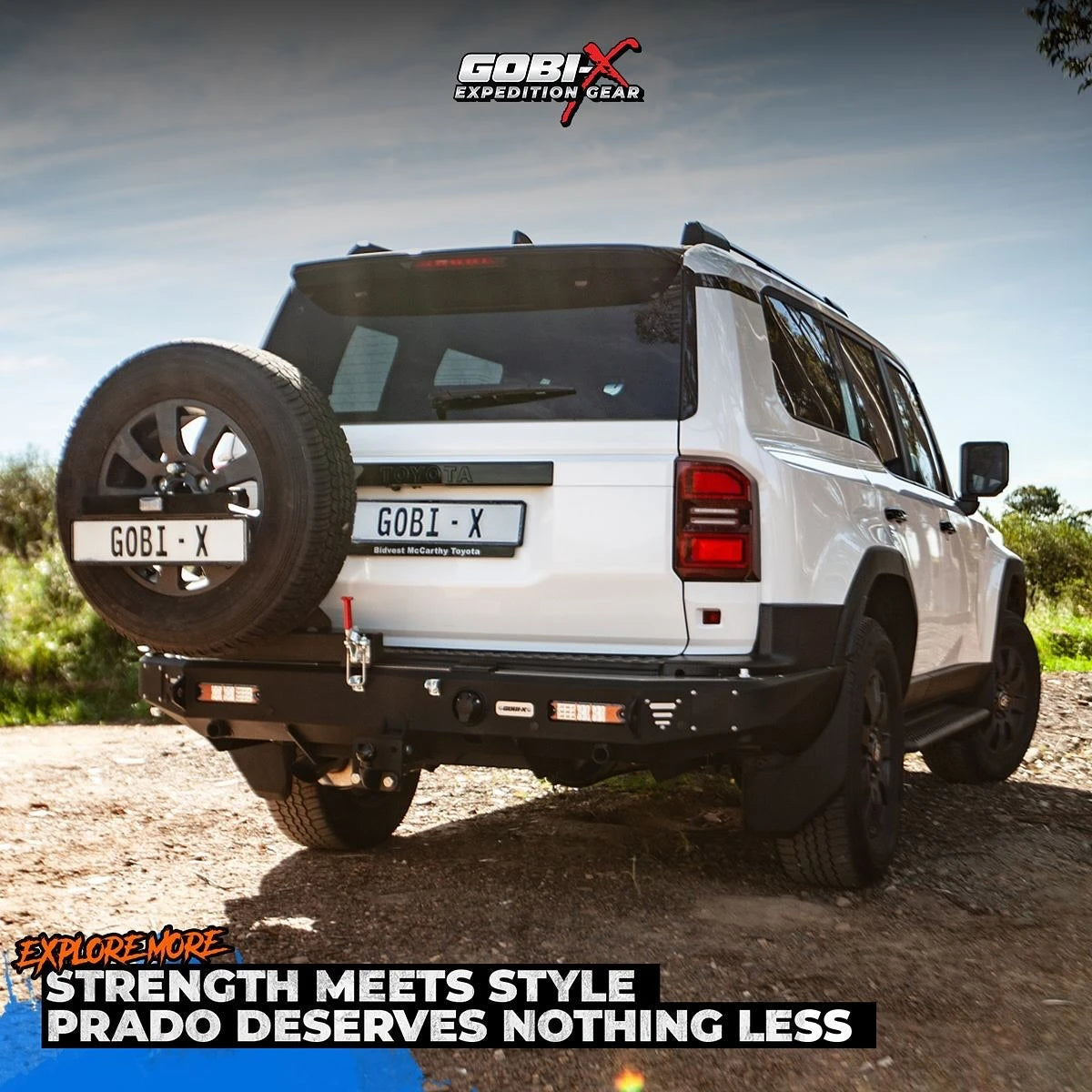 Gobi X Prado 250 Rear Bumper