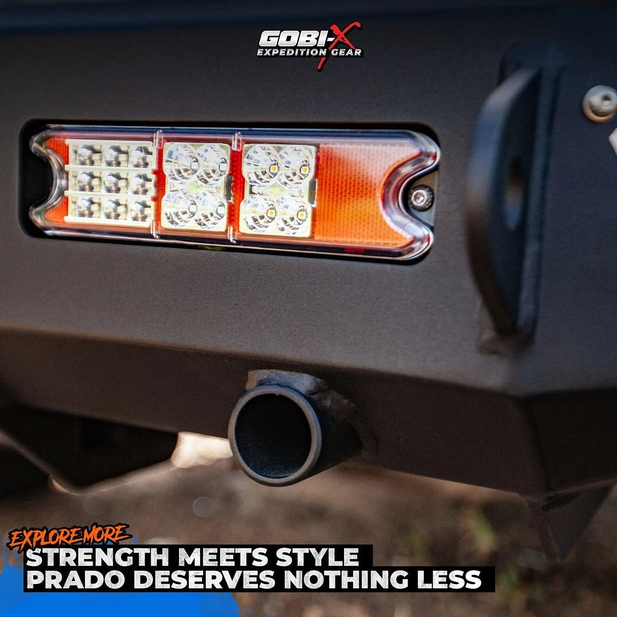 Gobi X Prado 250 Rear Bumper