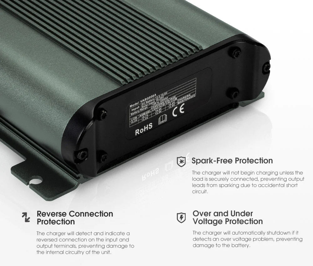 Atem Power 12V 40A DC to DC Battery Charger MPPT System Kit Isolator Dual Battery - image 3