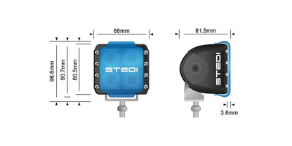 STEDI C-4 LED Light Cube flood - image 2