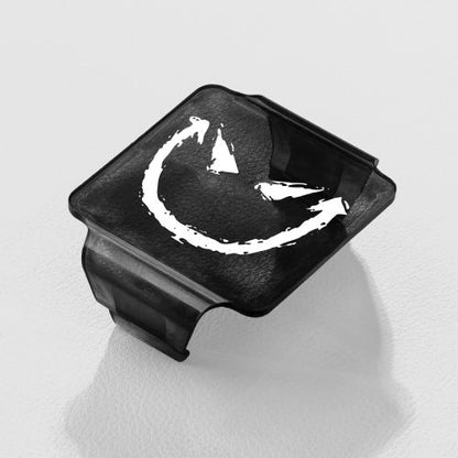 STEDI C4 Cube Filter Cover - Translucent Black Smiley