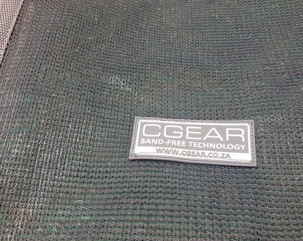 C GEAR Multimat ground sheet in use