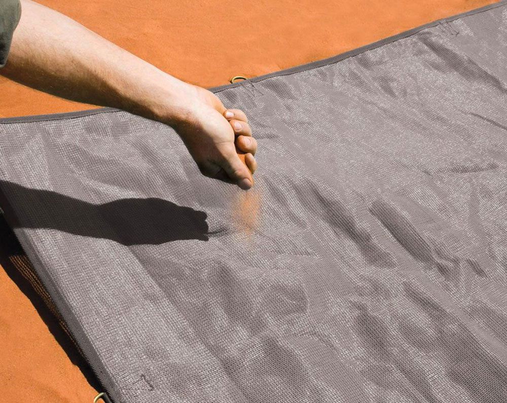 C GEAR Multimat L-Shape ground sheet in use