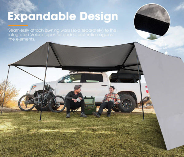 San Hima Large 270 Degree Free-Standing Awning 600D Canvas - image 9
