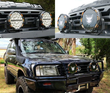 Lightfox 9inch LED Driving Light set 1Lux@3,781ft/1,150m IP68 20,200 Lumens - image 8