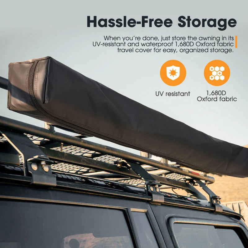 San Hima Dual Shower Awning Instant Fold-Out Ensuite Tent Camping Change Room - image 4