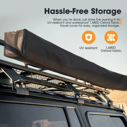 San Hima Dual Shower Awning Instant Fold-Out Ensuite Tent Camping Change Room - image 4