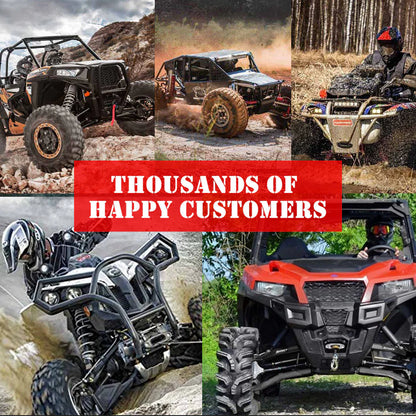 Fieryred 4500LBS/2041KG Wireless 12V Electric Winch Synthetic Rope Boat Atv 4WD - image 4
