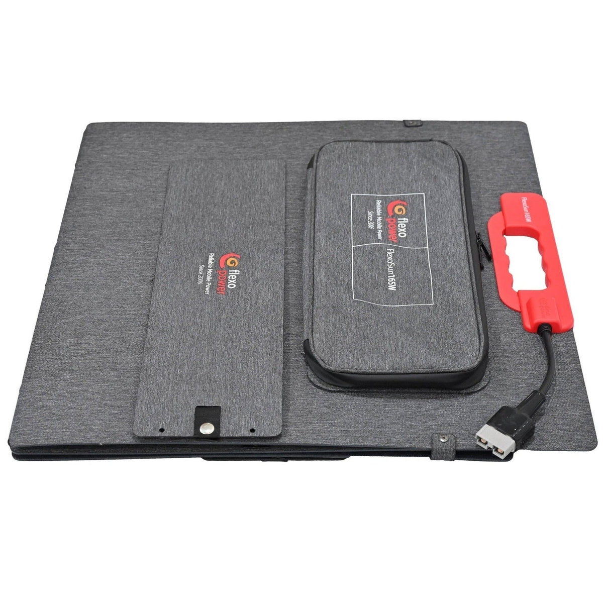 FlexoSun165W folded with carry handle