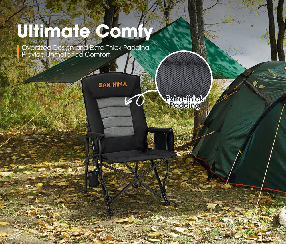 San Hima Luxury Folding Camping Chair Heavy Duty - image 3